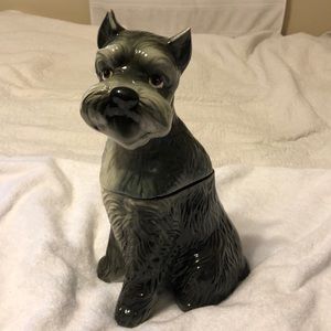 schnauzer cookie jar